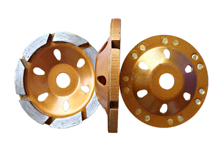 7 Segments Cup Grinding Wheel Diamond Grinding Disc For Concrete Floor