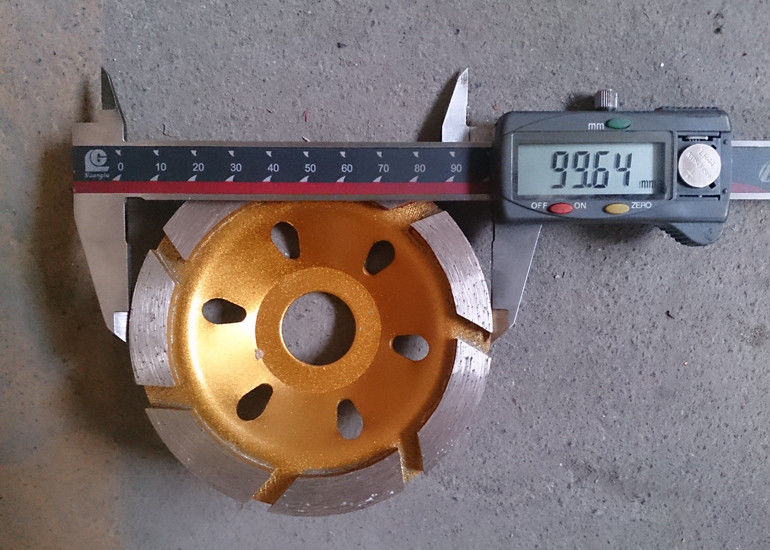 7 Segments Cup Grinding Wheel Diamond Grinding Disc For Concrete Floor
